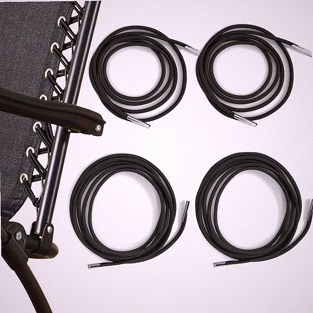 Replacement Cords for Zero Gravity Chair 4 Cords Patio Recliner Repair Laces for